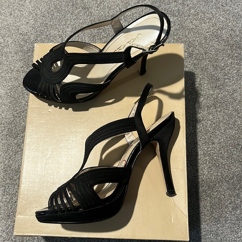 Black Caparros dress heels